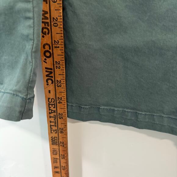 Anthropologie Pilcro Women's Izzie Pants Pull On Barrel Leg Dark Green Medium - Picture 4 of 6